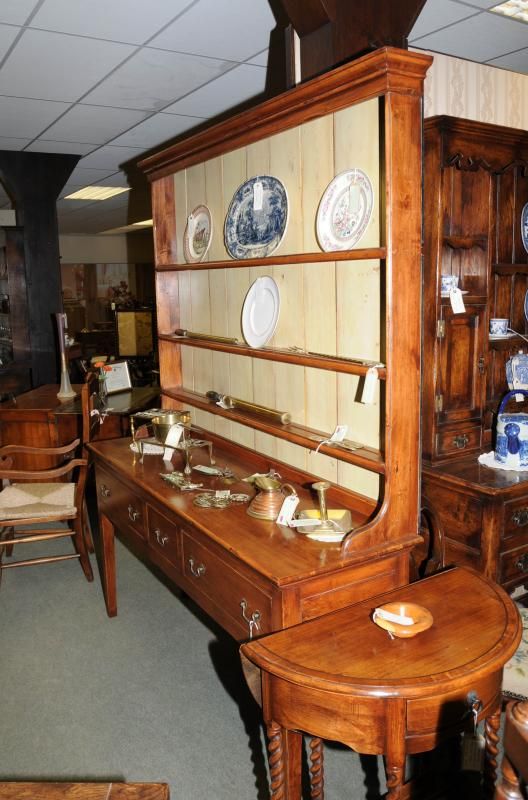 Farmhouse Welsh Dresser Sideboard Cherry Wood Kitchen