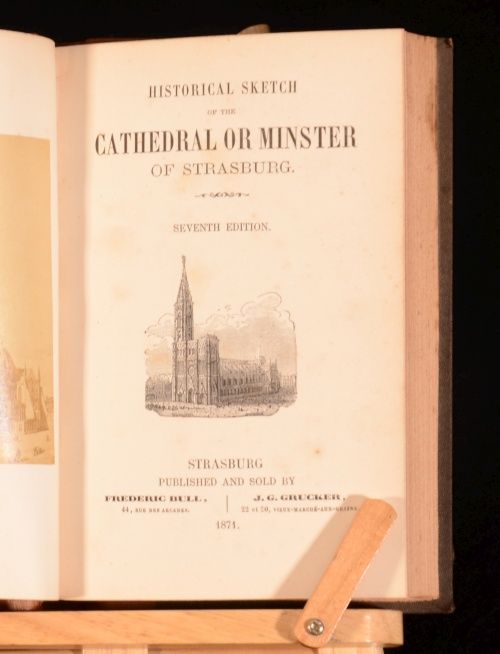 1870 1871 Charlotte Corday Play and Historical Sketch of The Cathedral 