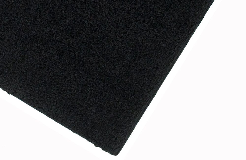 shag shaggy area rug new carpet black 5x7 5x8 solid soft kids children 