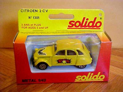 Citroen 2CV 1 43 Scale Diecast Model Solido 1301