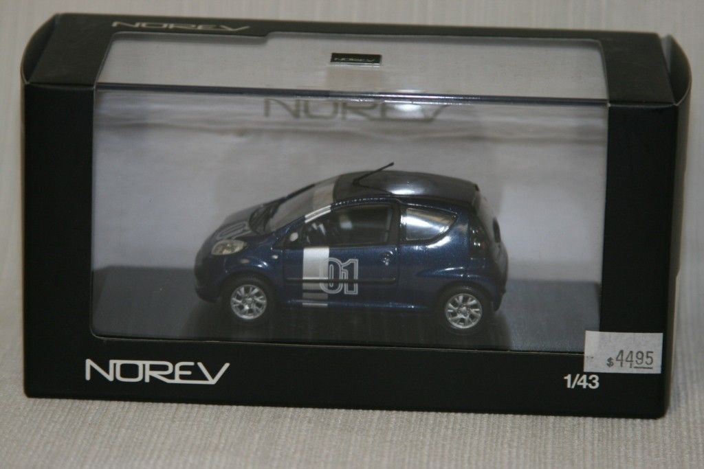 43 Norev Citroen C1 Chrono 01 Blue New in Box 155105