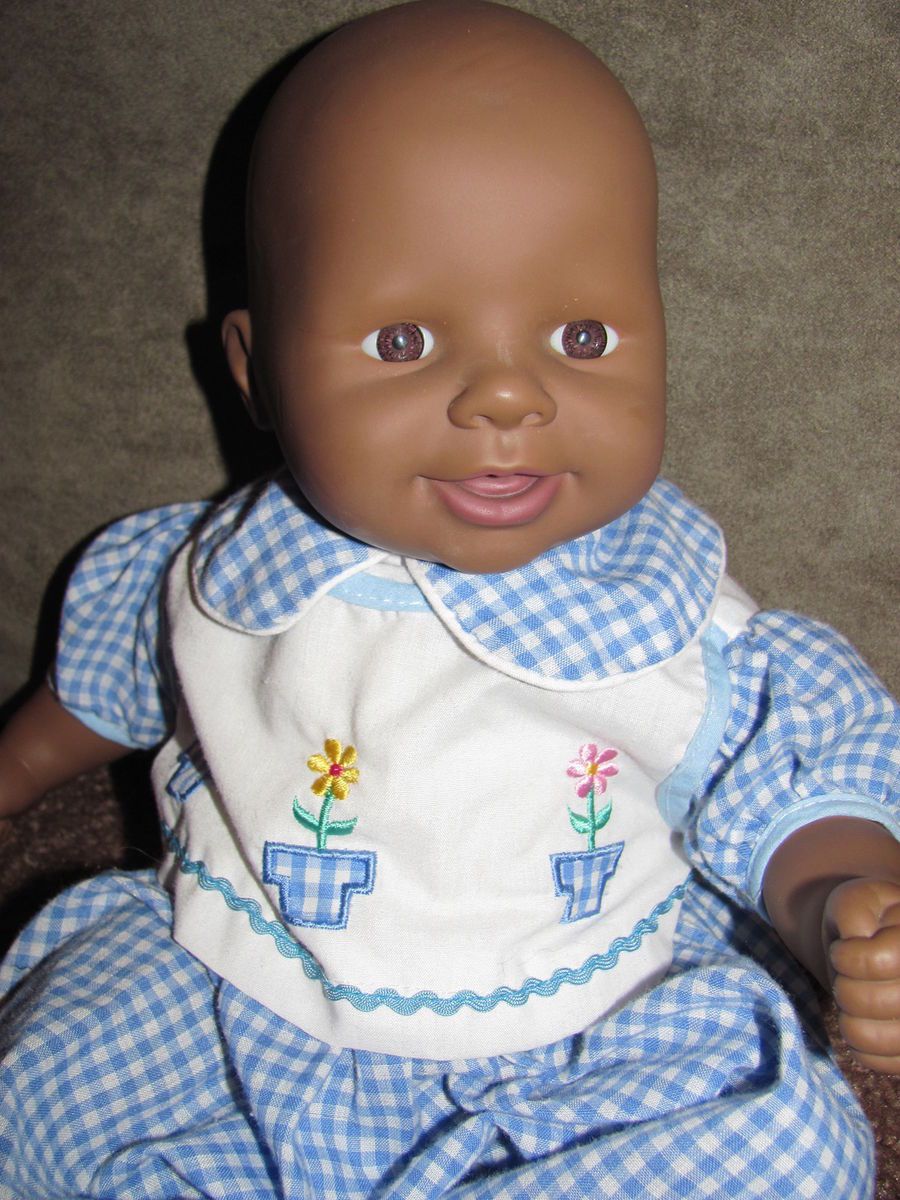 Zapf Creation CHOU CHOU Giggle Laugh Babble Baby AA African American