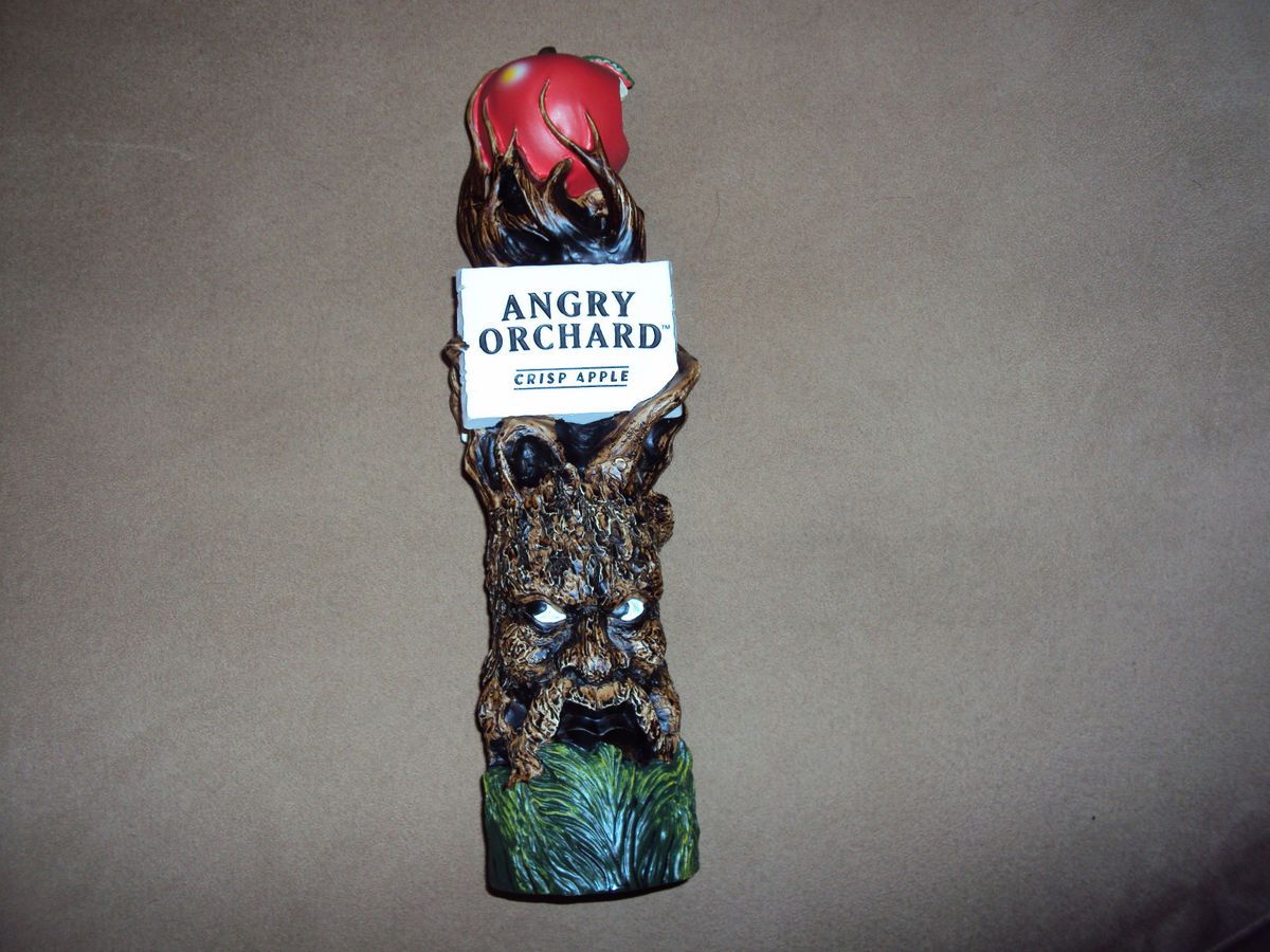 SAMUEL ADAMS ANGRY ORCHARD CRISP APPLE CIDER TAP HANDLE NEW IN BOX