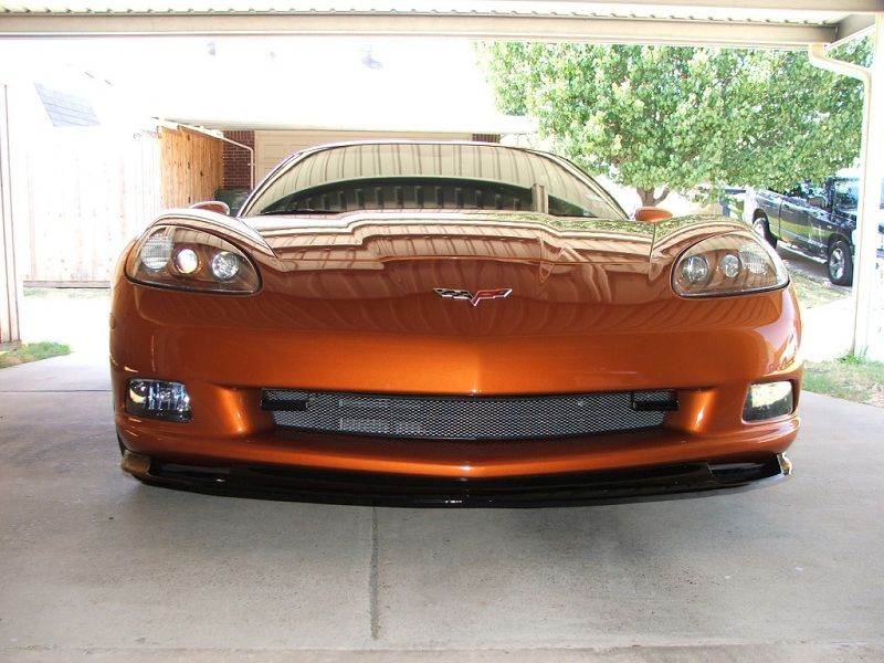 05 11 Corvette ZR1 Bumper Splitter Spoiler for Std C6