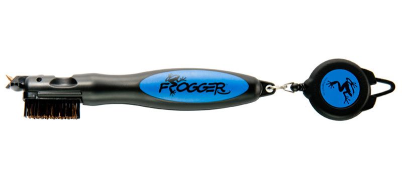 Blue Frogger Brush Golf Brushpro Comes w Extra Brush