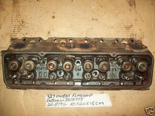 Chevy 327 283 Cylinder Head Chris Craft Owens Flagship