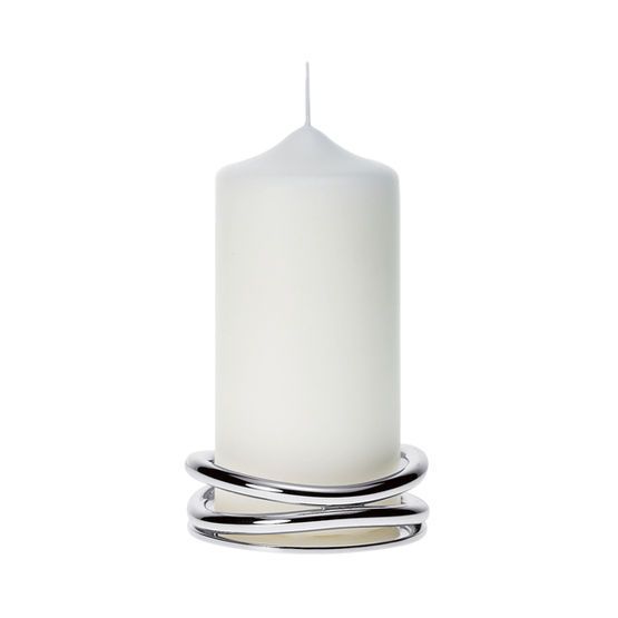 Christofle Vertigo Silverplated Candleholder List $330