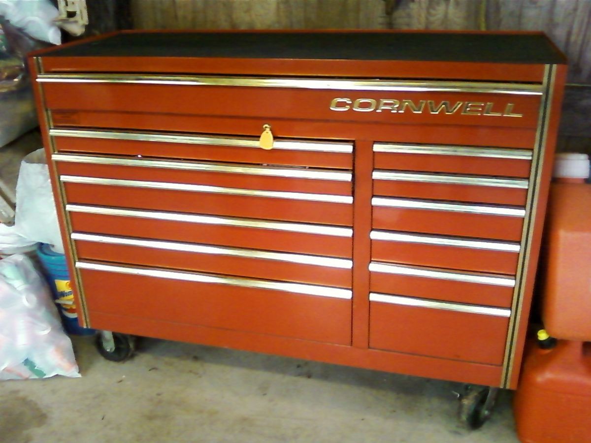 Cornwell Super Box Gold Edition Huge Tool Box with Tools