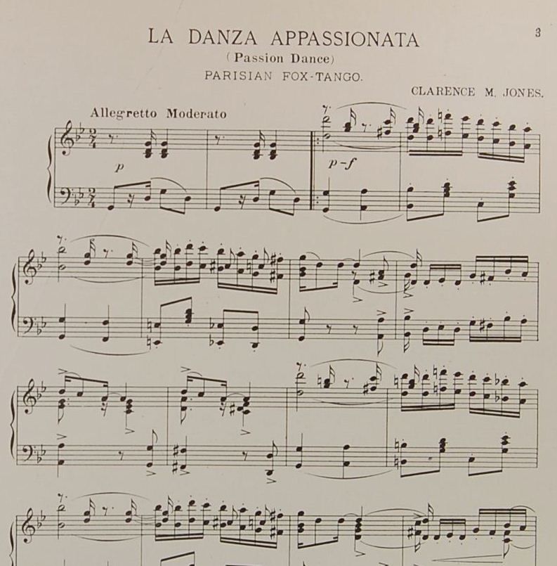 La Danza Appassionata Passion Dance Clarence M Jones