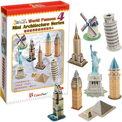 Mini Architecture Series 4 3D Puzzle