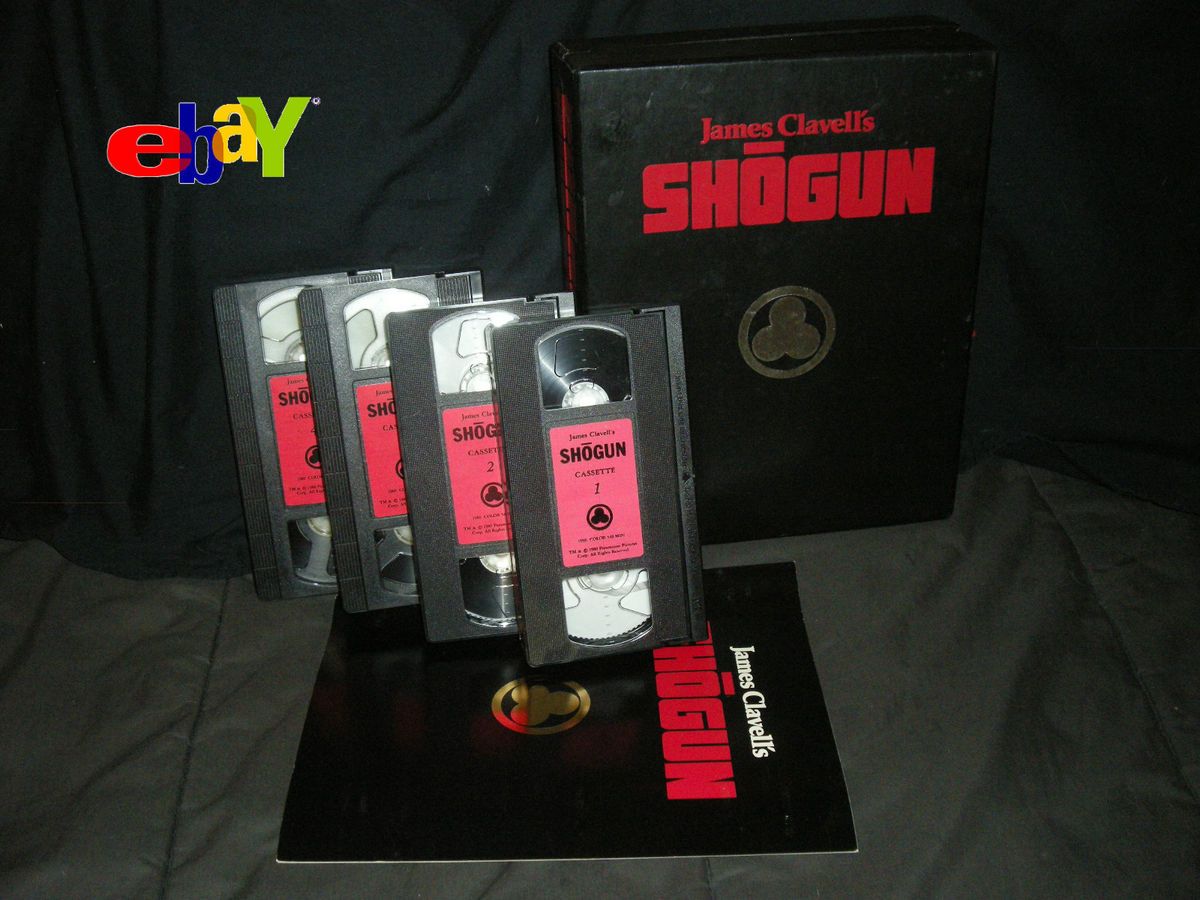 James Clavells Shogun Complete Collectors VHS Set