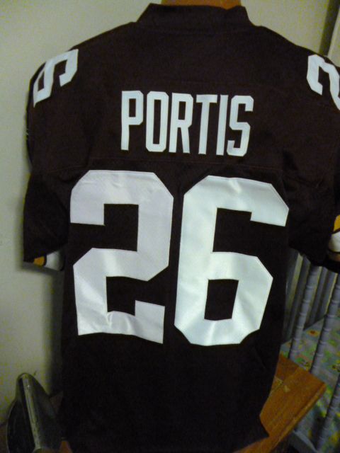  NFL Authentic Washington Redskins Clinton Portis Mens Jersey 52