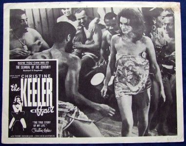 The Christine Keeler Affair Vintage UK Profumo Affair Exploitation