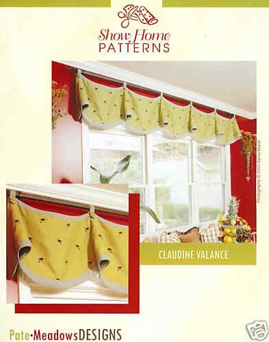 Claudine Valance Pate Meadows Pattern