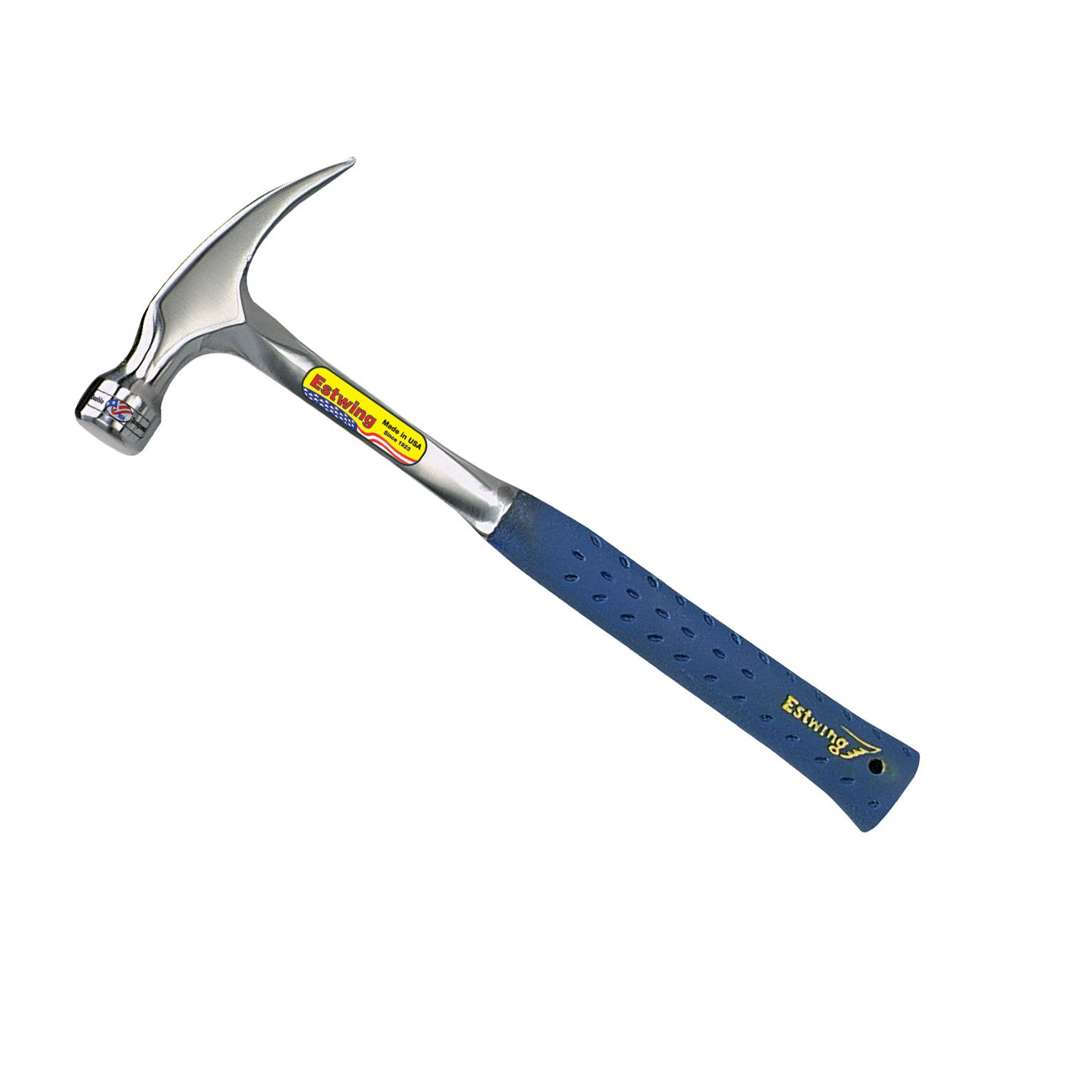 Estwing E3 16S Nylon Vinyl Grip 16oz Straight Claw Hammer