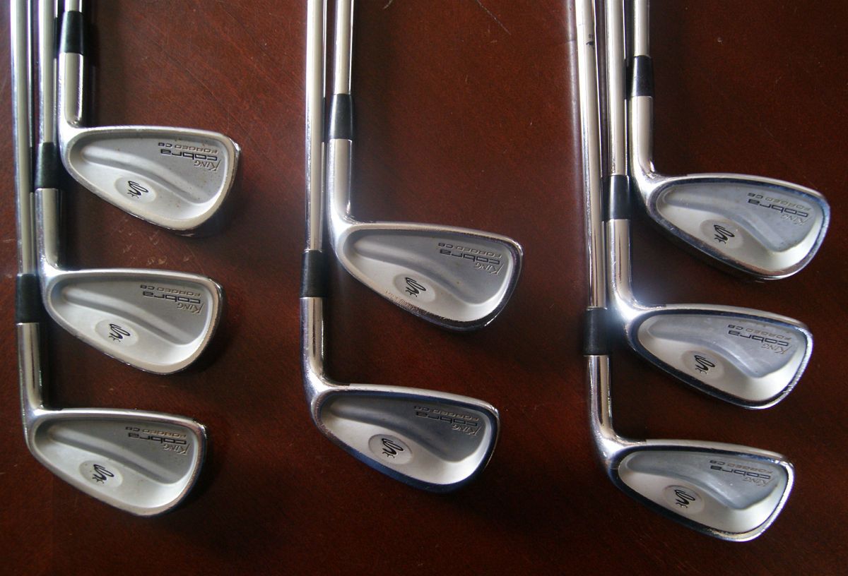 Cobra Irons King Cobra Forged CB 3 PW 8 PC DG S300 Stiff Flex Steel RH