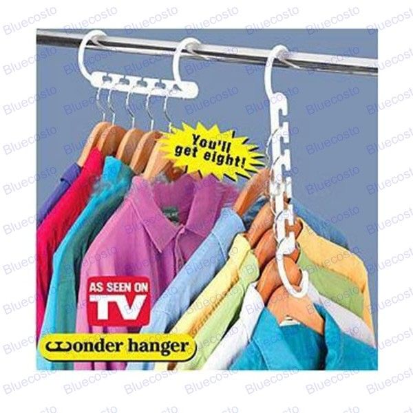  Magic Hanger Clothes Space Saver Closet Organize Saving Hook