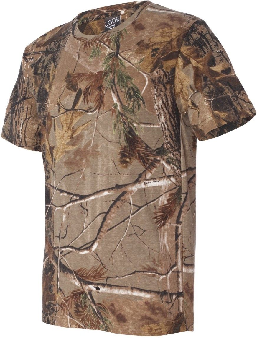 Code V Realtree Camo Short Sleeve T Shirt 3980