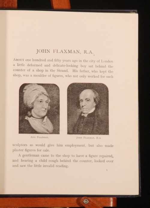 1915 Flaxman Blake Coleridge H N Morris First Signed