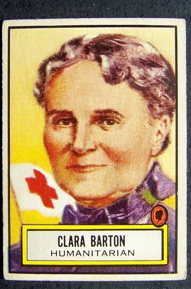  1952 Topps Look N' See 83 Clara Barton