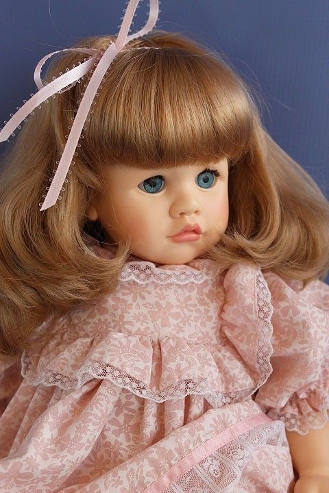 Collectible Baby Girl Doll 17 Designed by Pauline Bjonness Jacobsen