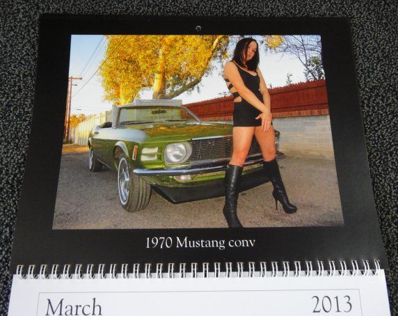 Classic Car Hot Rod Barn Find Muscle Car Rat Rod Women Calender New