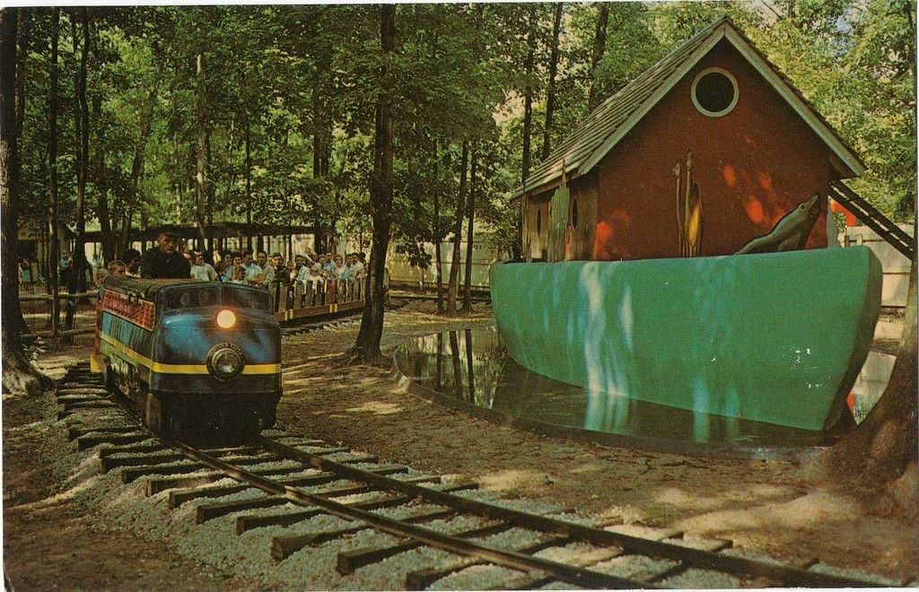 Miniature Train Deer Forest Paw Paw Lake Coloma MI