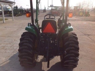 John Deere 3038E 4x4 Compact Tractor with 305 Loader Attachment Only