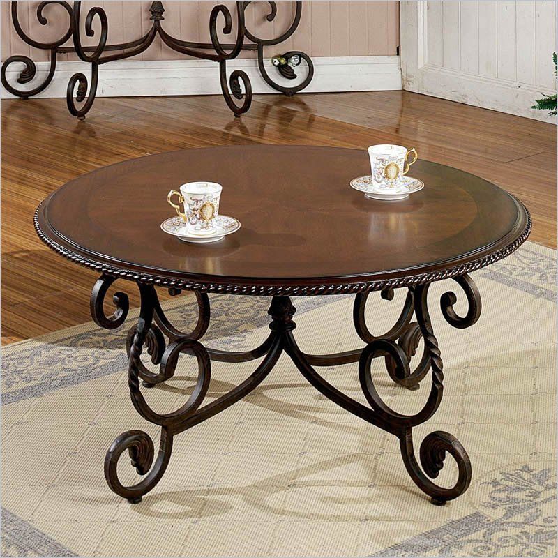 Steve Silver Crowley Cherry Coffee Table Set