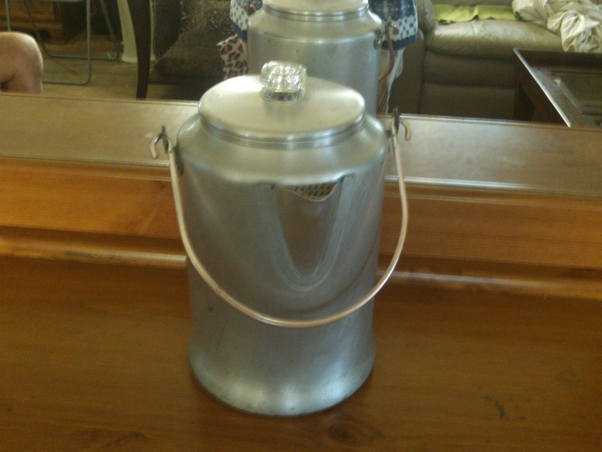 COFFEE POT COMET ALUMINUM VINTAGE