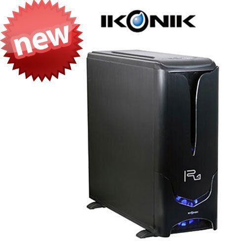 Ikonik RA x10 Smooth Full Tower Computer Case Black