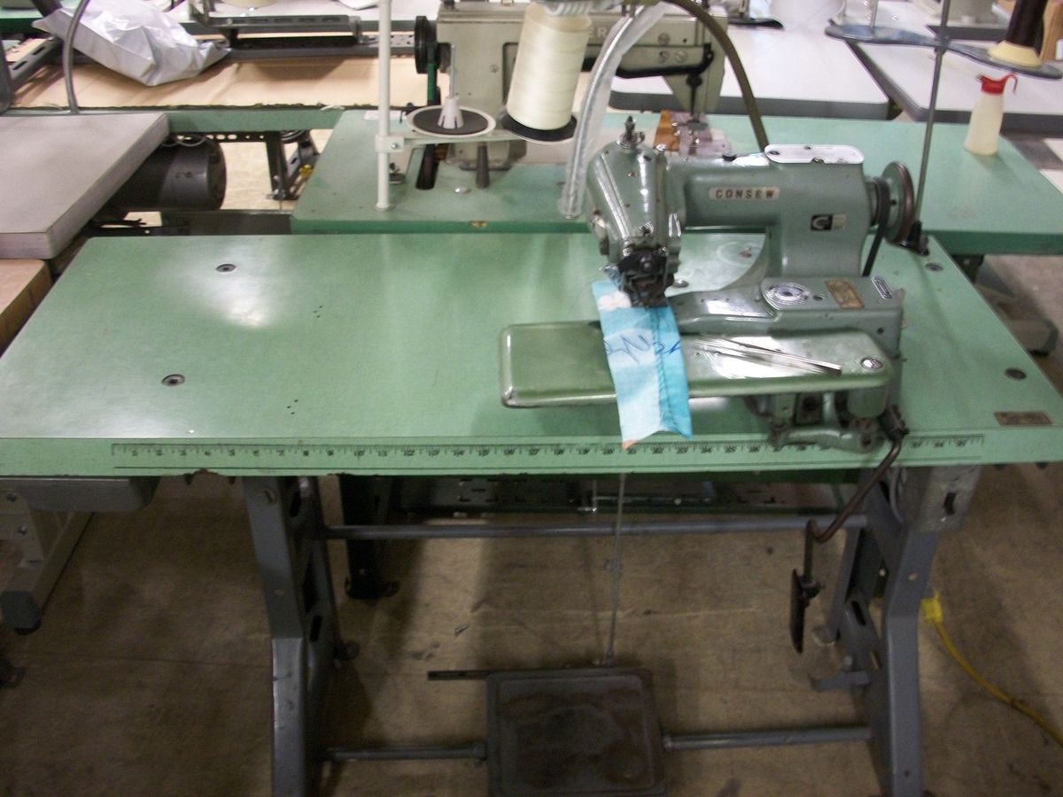 Consew 221 Blind Stitch Industrial Sewing Machine