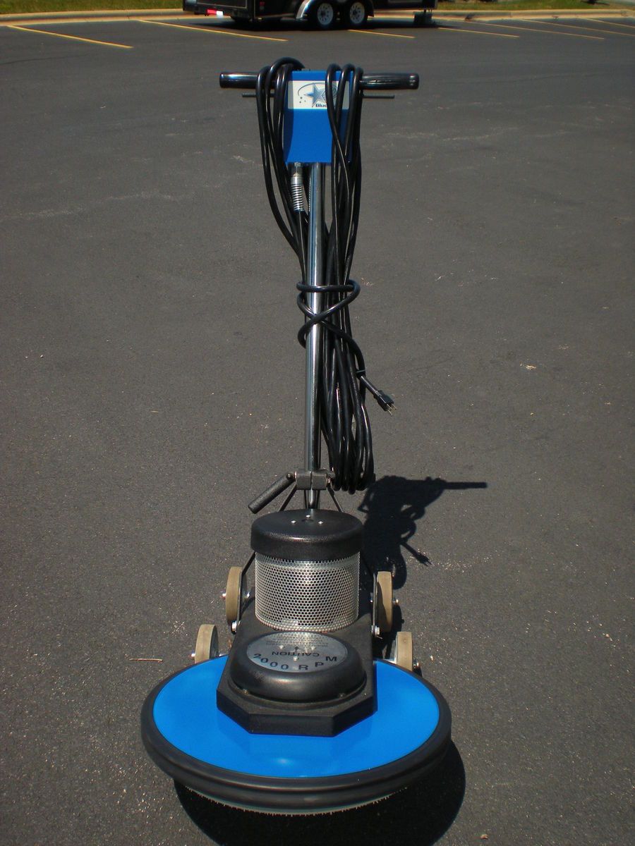 BLUE STAR FLOOR BUFFER POLISHER 19 2000 RPM NEW GREAT PRICE