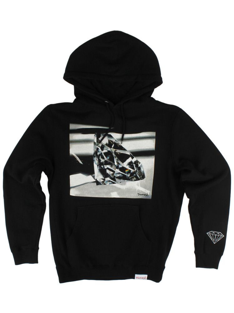 Diamond Supply Co Mens Brilliant Glass Pullover Hoodie Sweatshirt