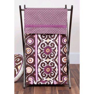 Cocalo Couture Jasmina Plum Suzani Nursery Hamper New