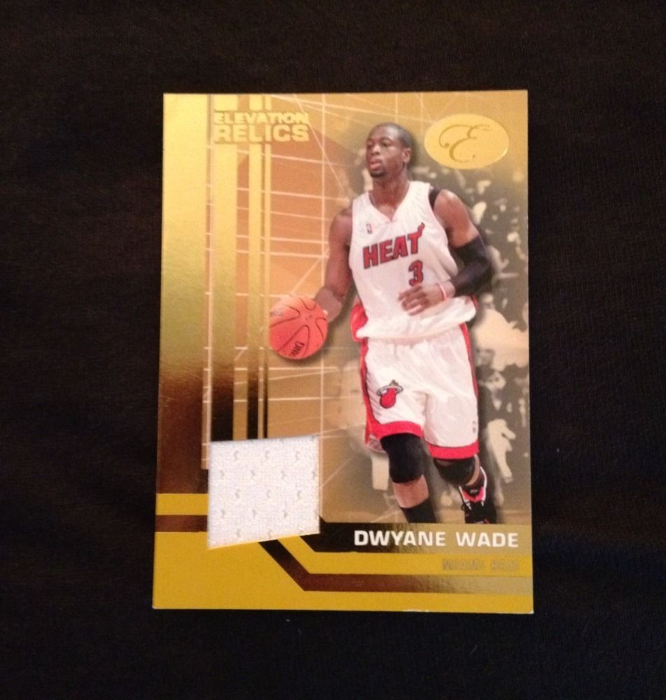 2007 Dwayne Wade Patch Jersey Numbered 1 19 Miami Heat