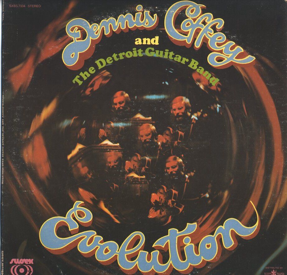 Dennis Coffey Detroit Guitar Band Evolution Sussex LP 7004 VG VG