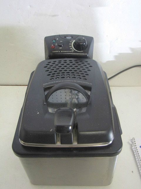  Cooks Essentials Deep Fryer Model 99300