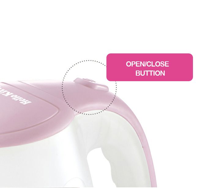 HANIL] HELLO KITTY Cordless Electric Kettle 1000ml HEK 104HK