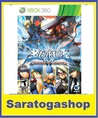 BlazBlue Continuum Shift Xbox 360 Brand New Fast SHIP 893610001372