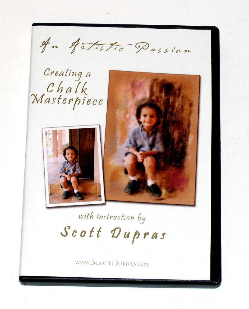 COREL PAINTER Chalk Masterpiece Scott Dupras DVD