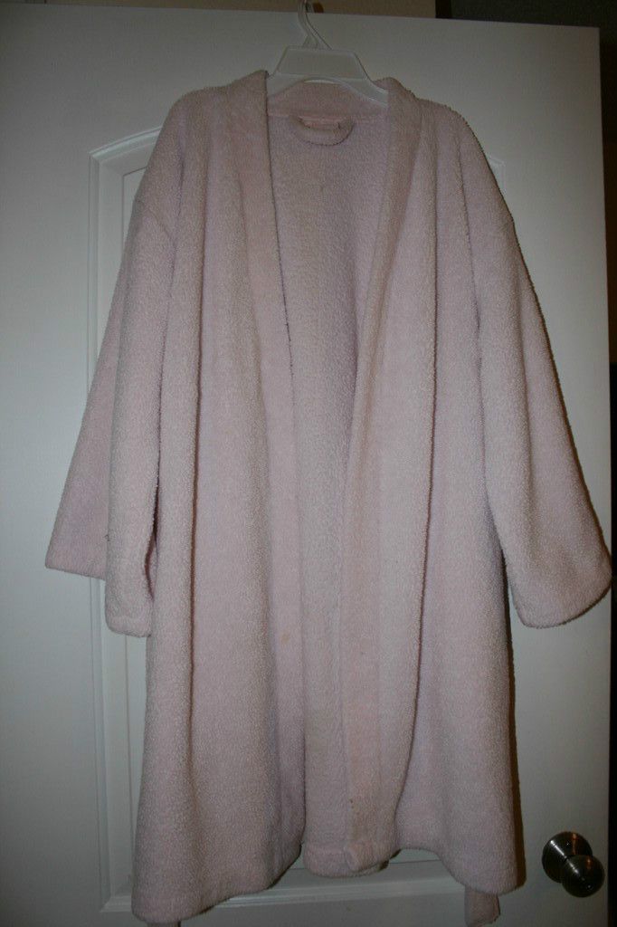 Thick 100 Cotton Bath Body Works Bed Bath Robe Light Pink Nice Quality