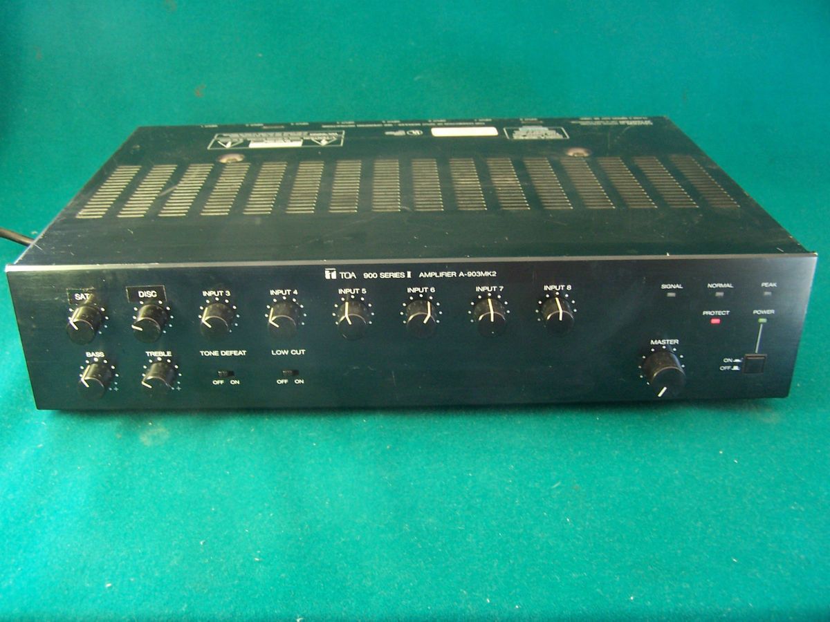  Amplifier A 903MK2 903MKII Commercial Audio Video 8 Port Mixer