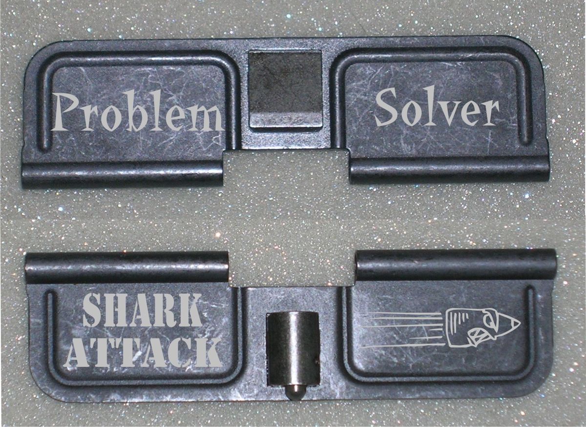 Problem Solver Ejection Port Dust Cover Custom Laser Engraved