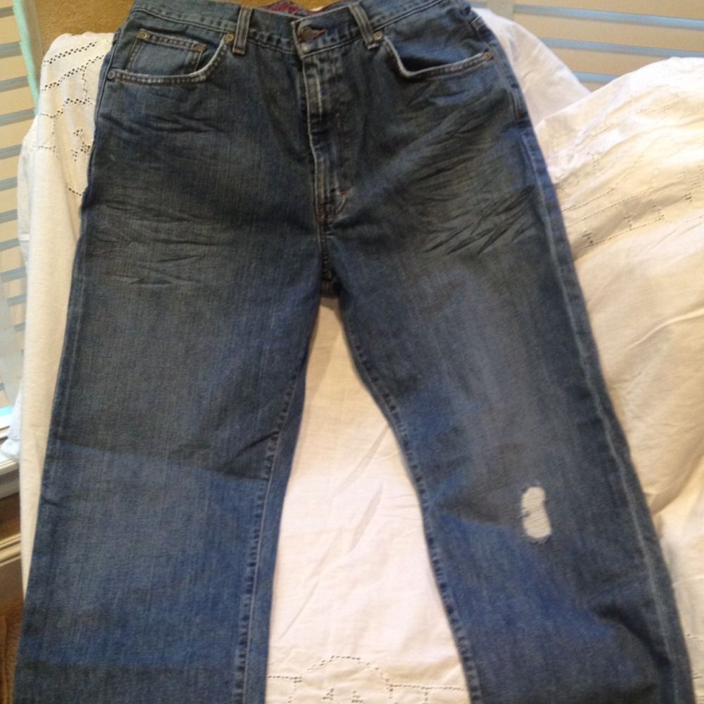 Mens Cremieux Loose Jeans 33x32