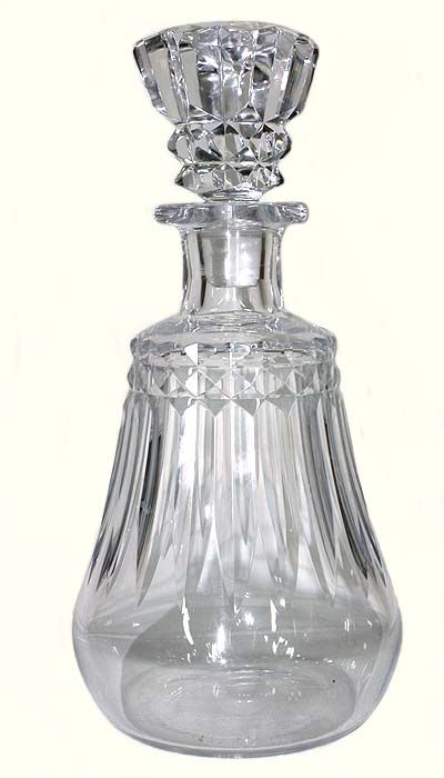 Carafe Cristal Taillé Baccarat Bouteille Piccadilly