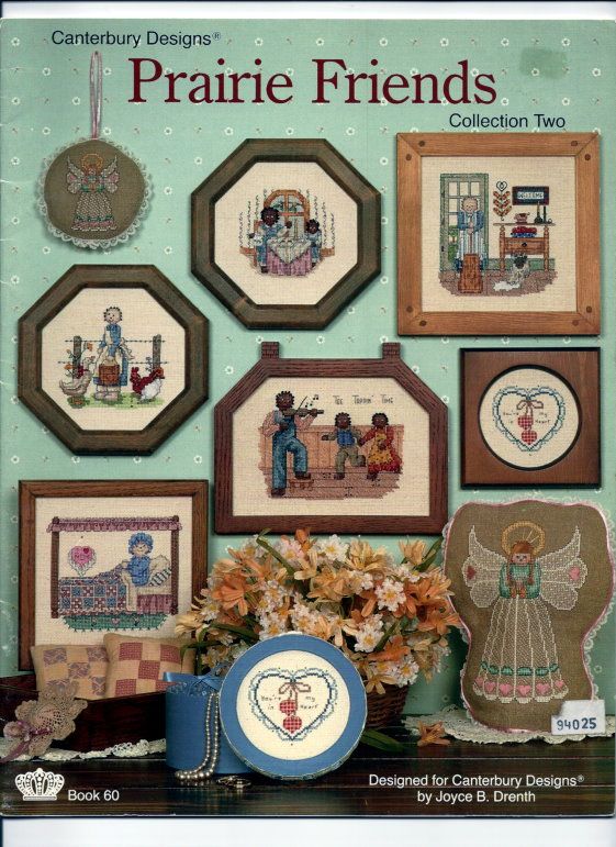 Canterbury Designs Prairie Friends Cross Stitch Leaflet