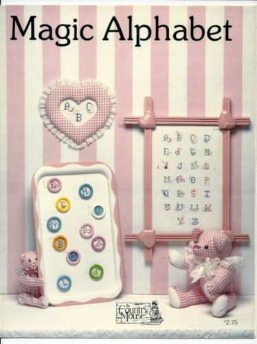 The Country Mouse Magic Alphabet Cross Stitch Leaflet
