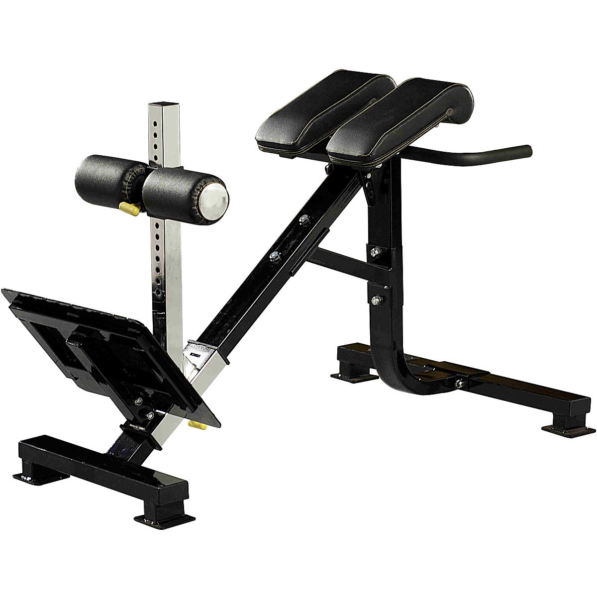 POWERTEC Dual Hyperextension Crunch Bench