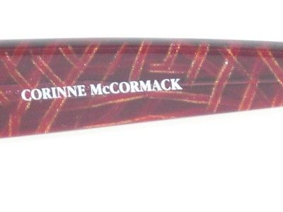 Corinne McCormack Red Multi Claire Womans Reading Glasses 2 00 New